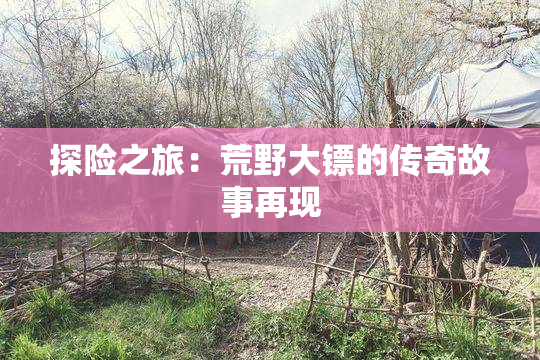 探险之旅：荒野大镖的传奇故事再现