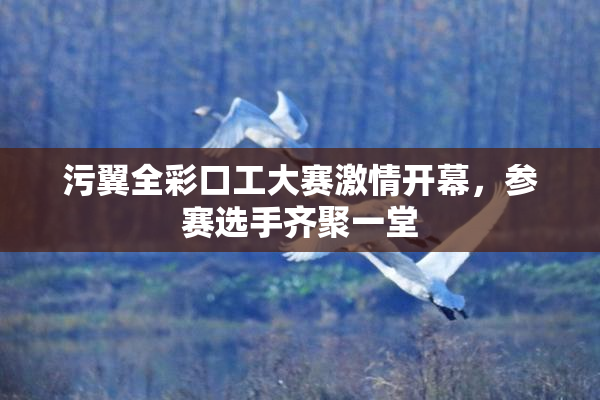 污翼全彩口工大赛激情开幕，参赛选手齐聚一堂