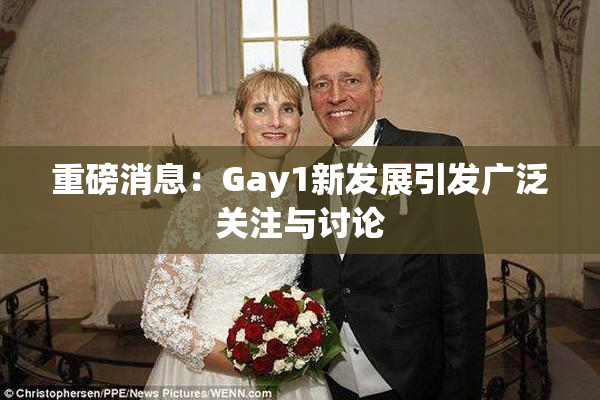 重磅消息：Gay1新发展引发广泛关注与讨论