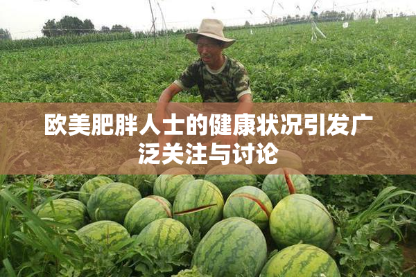 欧美肥胖人士的健康状况引发广泛关注与讨论