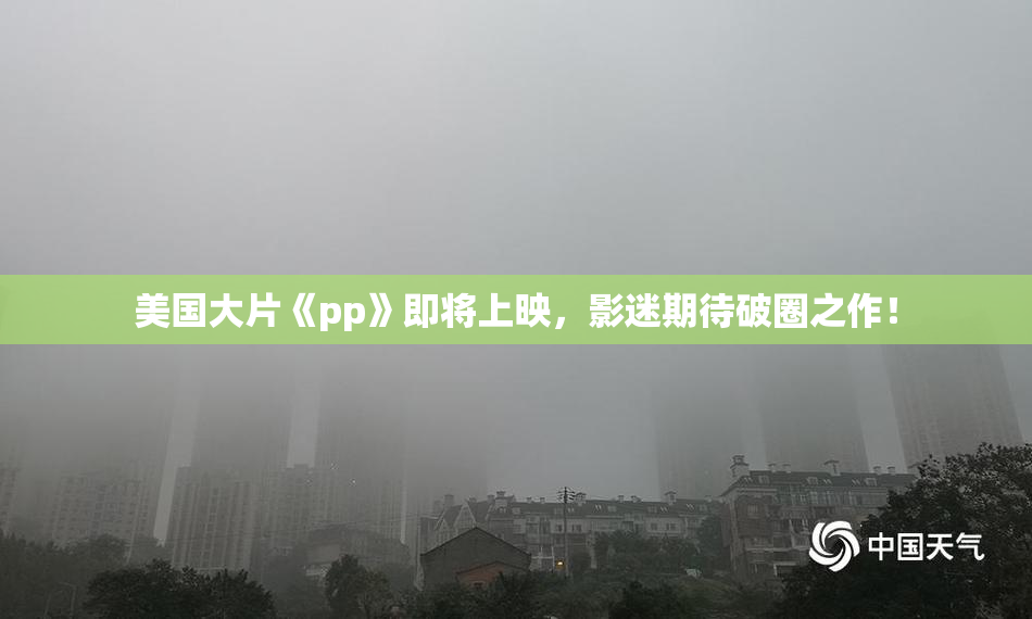 美国大片《pp》即将上映，影迷期待破圈之作！