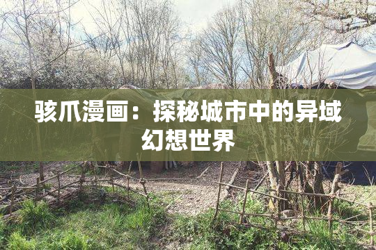 骇爪漫画：探秘城市中的异域幻想世界