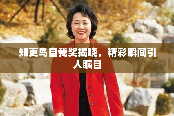 知更鸟自我奖揭晓，精彩瞬间引人瞩目