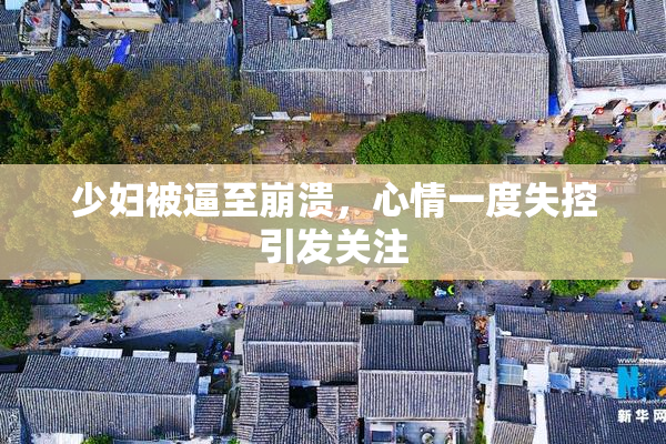 少妇被逼至崩溃，心情一度失控引发关注