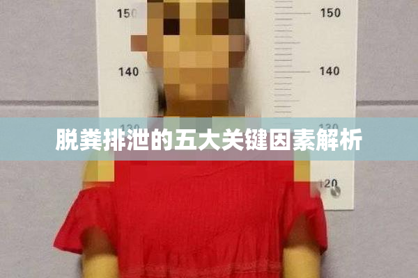 脱粪排泄的五大关键因素解析