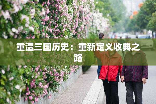 重温三国历史：重新定义收典之路