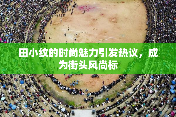 田小纹的时尚魅力引发热议，成为街头风尚标
