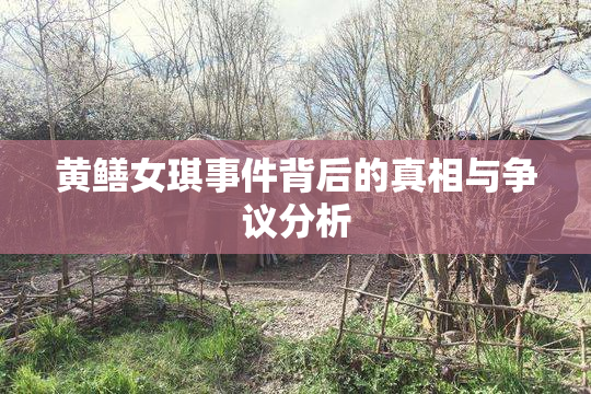 黄鳝女琪事件背后的真相与争议分析