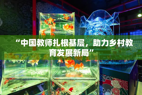 “中国教师扎根基层，助力乡村教育发展新局”