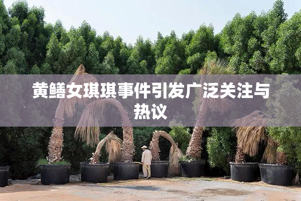 黄鳝女琪琪事件引发广泛关注与热议