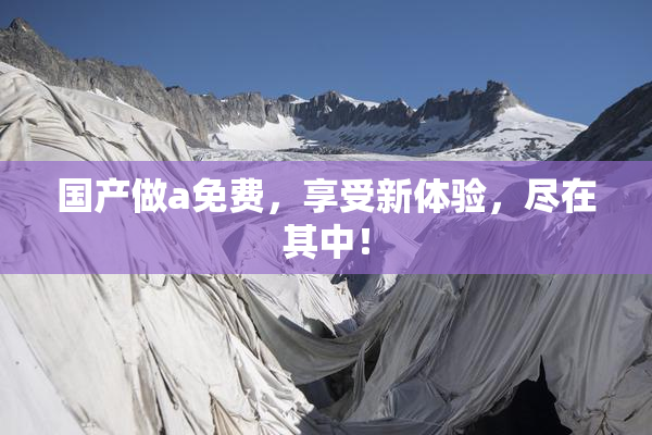 国产做a免费，享受新体验，尽在其中！