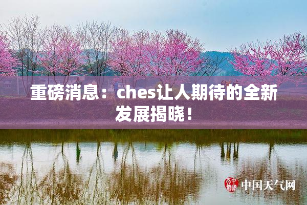 重磅消息：ches让人期待的全新发展揭晓！