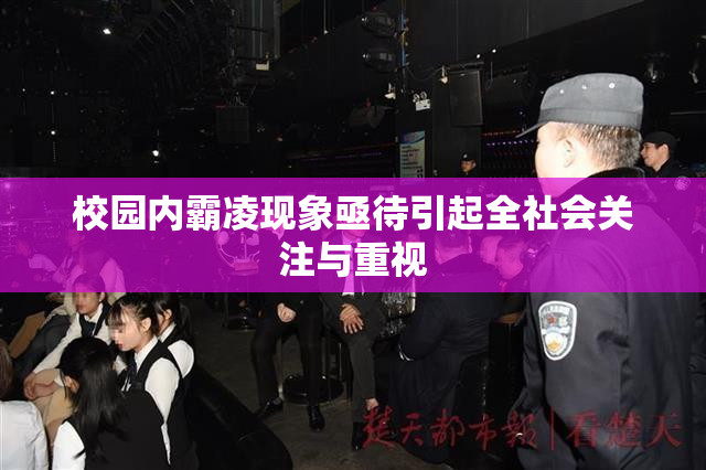 校园内霸凌现象亟待引起全社会关注与重视