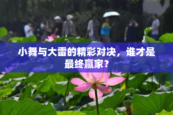 小舞与大雷的精彩对决，谁才是最终赢家？