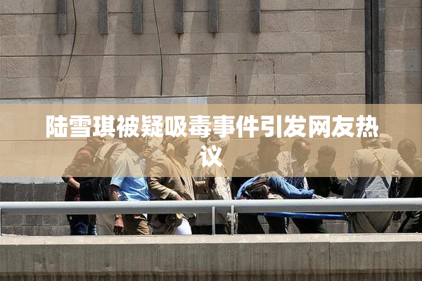陆雪琪被疑吸毒事件引发网友热议