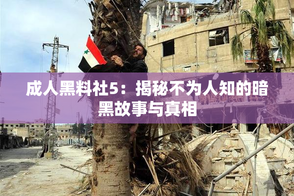 成人黑料社5：揭秘不为人知的暗黑故事与真相