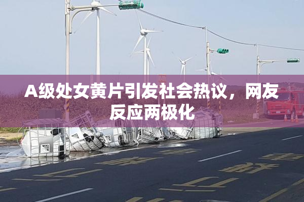 A级处女黄片引发社会热议，网友反应两极化