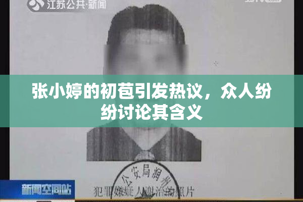 张小婷的初苞引发热议，众人纷纷讨论其含义
