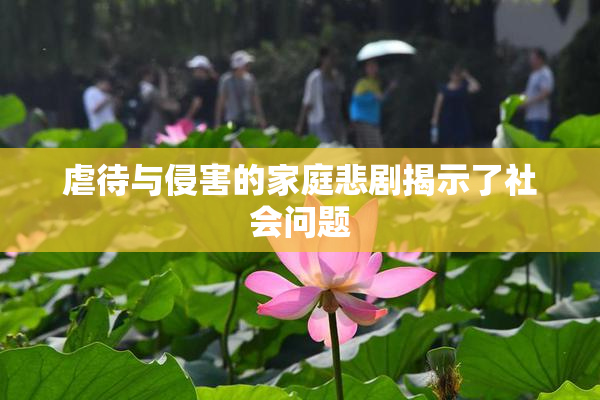 虐待与侵害的家庭悲剧揭示了社会问题
