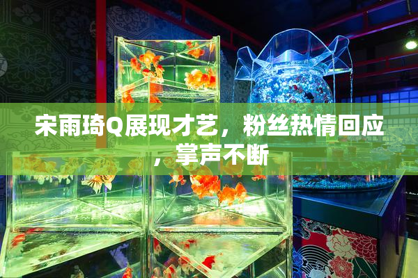 宋雨琦Q展现才艺，粉丝热情回应，掌声不断