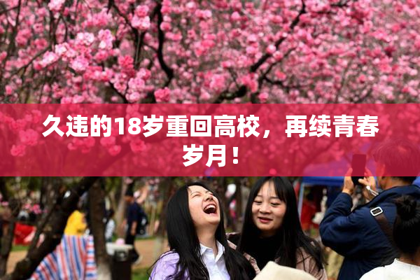 久违的18岁重回高校，再续青春岁月！
