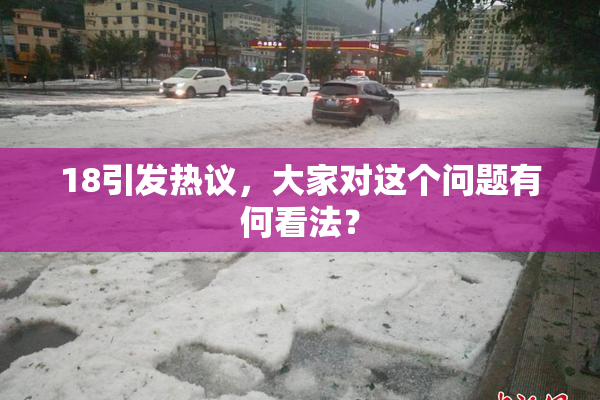 18引发热议，大家对这个问题有何看法？