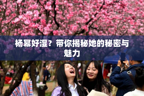 杨幂好湿？带你揭秘她的秘密与魅力