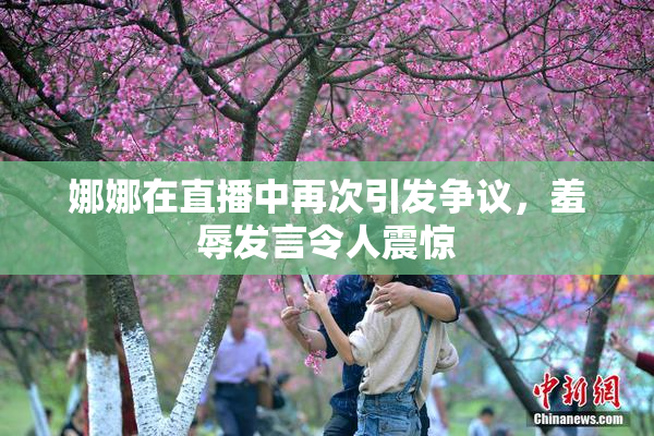 娜娜在直播中再次引发争议，羞辱发言令人震惊