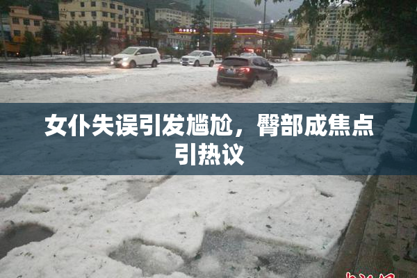 女仆失误引发尴尬，臀部成焦点引热议