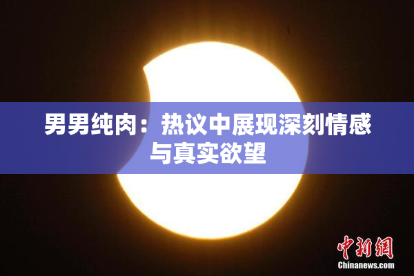 男男纯肉：热议中展现深刻情感与真实欲望
