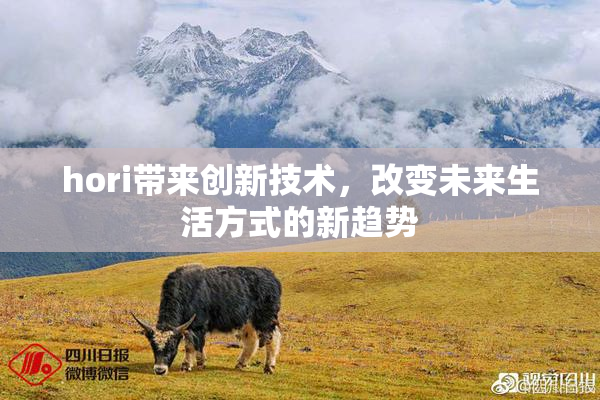hori带来创新技术，改变未来生活方式的新趋势