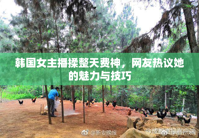 韩国女主播揉整天费神，网友热议她的魅力与技巧