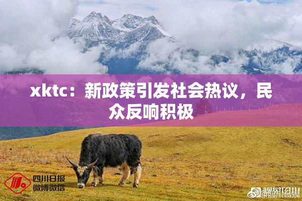 xktc：新政策引发社会热议，民众反响积极