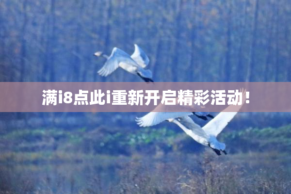 满i8点此i重新开启精彩活动！
