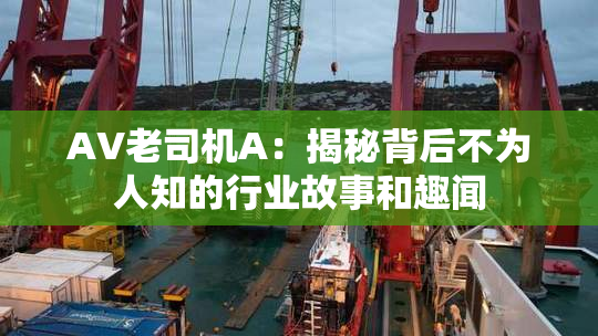 AV老司机A：揭秘背后不为人知的行业故事和趣闻