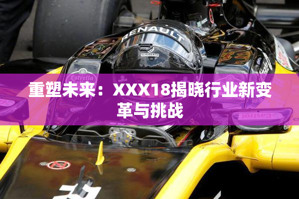 重塑未来：XXX18揭晓行业新变革与挑战