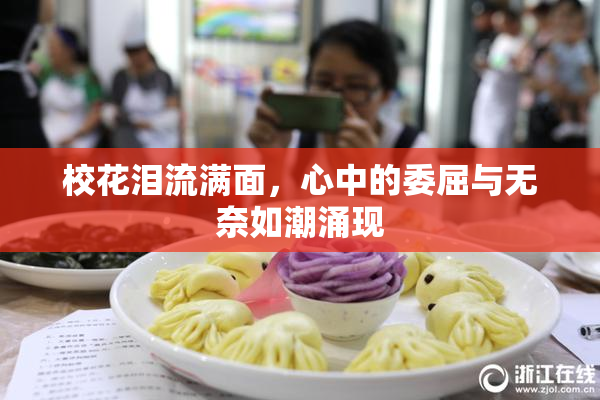 校花泪流满面，心中的委屈与无奈如潮涌现
