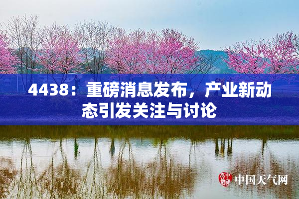 4438：重磅消息发布，产业新动态引发关注与讨论