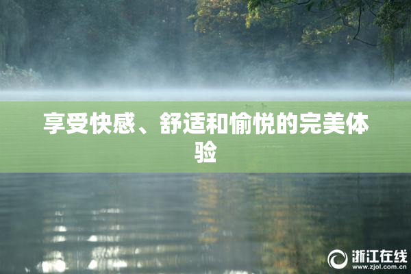享受快感、舒适和愉悦的完美体验