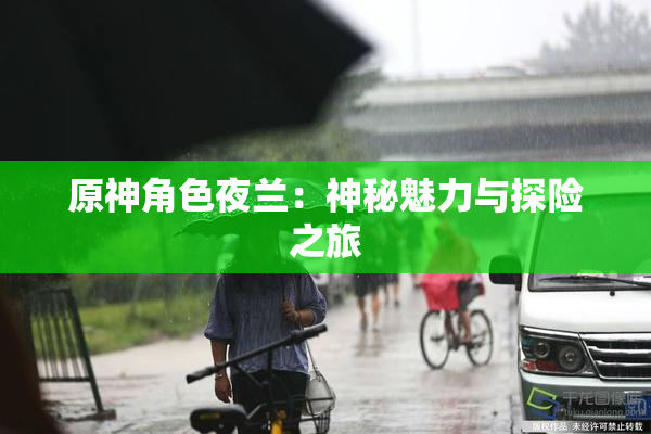 原神角色夜兰：神秘魅力与探险之旅