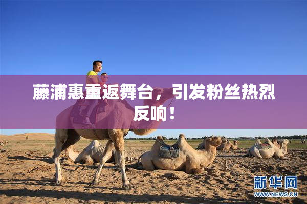 藤浦惠重返舞台，引发粉丝热烈反响！