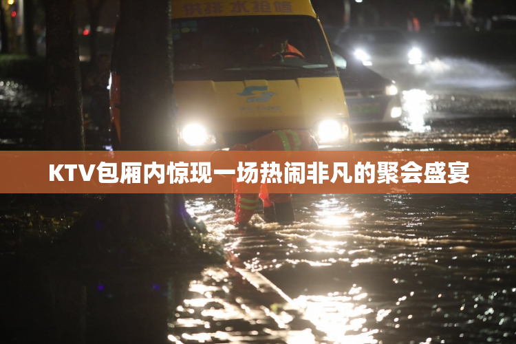 KTV包厢内惊现一场热闹非凡的聚会盛宴