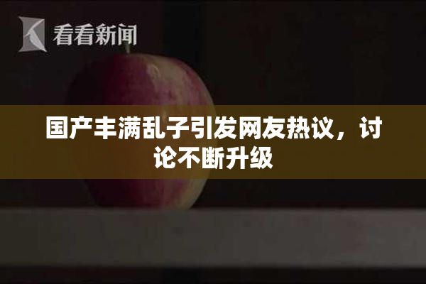 国产丰满乱子引发网友热议，讨论不断升级