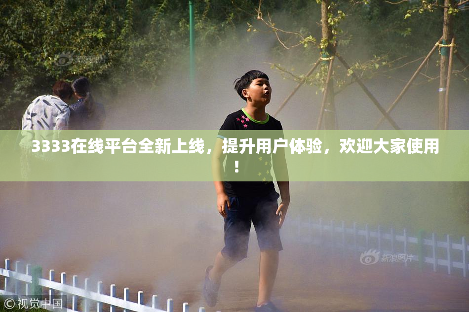 3333在线平台全新上线，提升用户体验，欢迎大家使用！