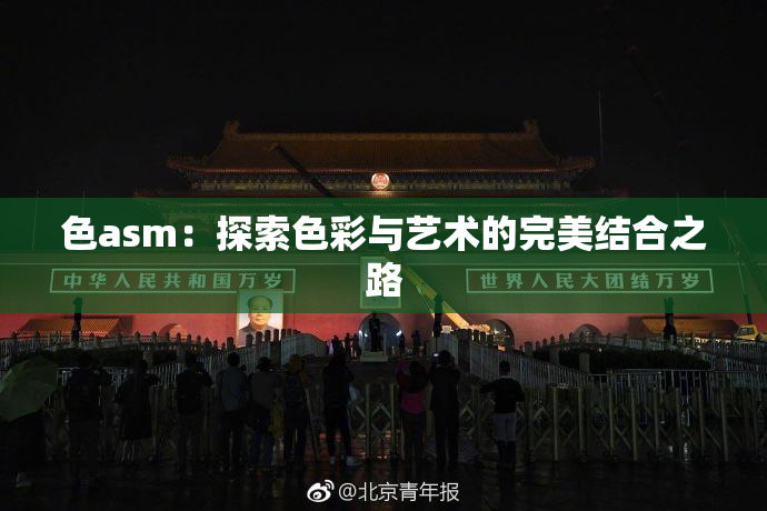 色asm：探索色彩与艺术的完美结合之路
