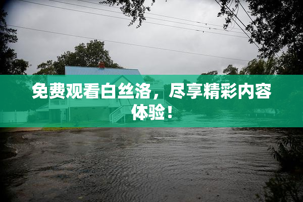 免费观看白丝洛，尽享精彩内容体验！
