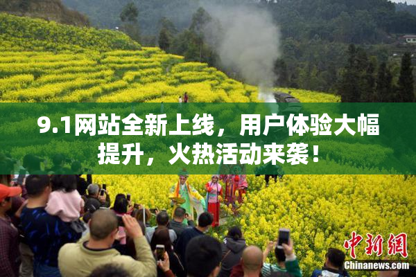 9.1网站全新上线，用户体验大幅提升，火热活动来袭！