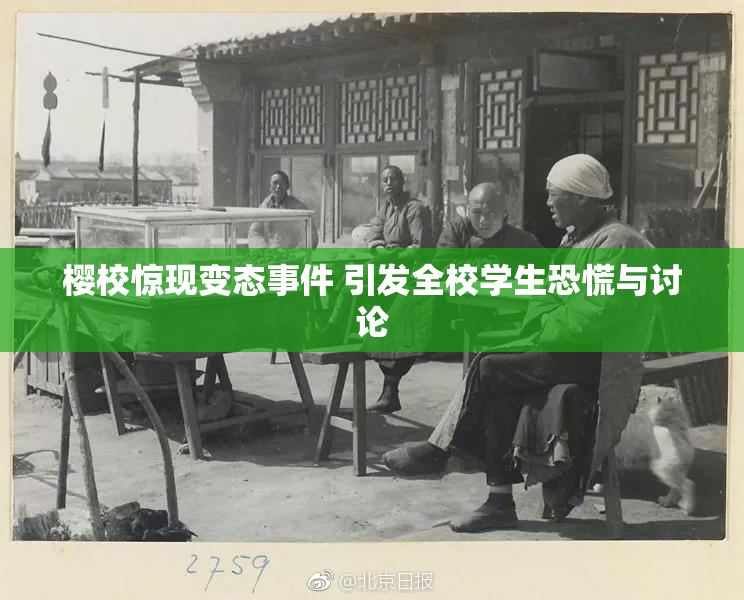 樱校惊现变态事件 引发全校学生恐慌与讨论