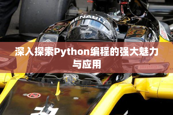 深入探索Python编程的强大魅力与应用