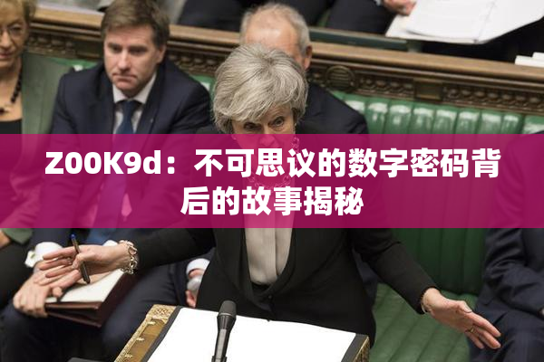 Z00K9d：不可思议的数字密码背后的故事揭秘